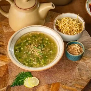 Green Manchow Soup