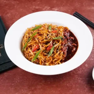 Korean BBQ Style Wheat Noodles