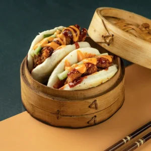 Korean Chicken Baos