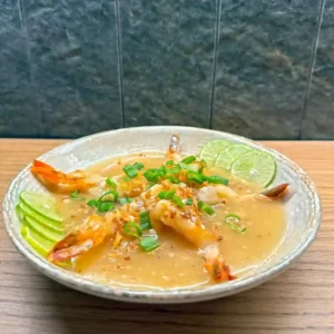 Grilled Prawns In Lemon Butter Garlic Sauce