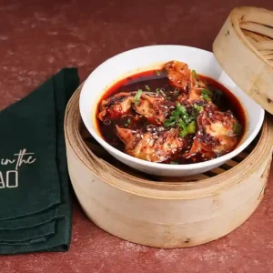 Steamed Chilli Oil Dumplings